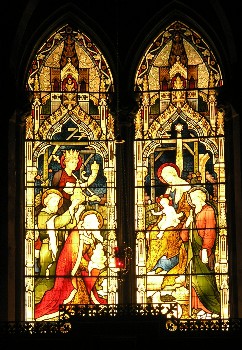 Kings window in Holy Trinity Llandudno