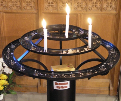Votive candle stand