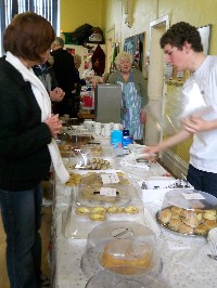Refreshments at the Christmas Fayre
