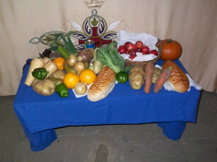 Harvest Festival produce