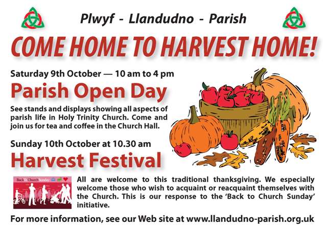 Harvest weekend poster