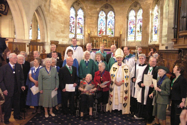 Recipients of Archbishop's Music Awards