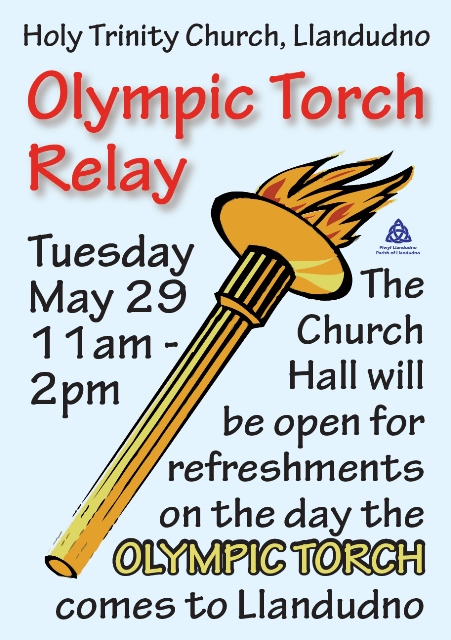 Olympic torch relay poster
