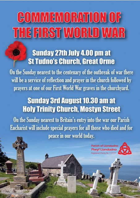 WWI commemoration poster