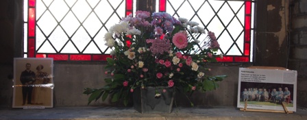Display at Marriage and Friendship Service