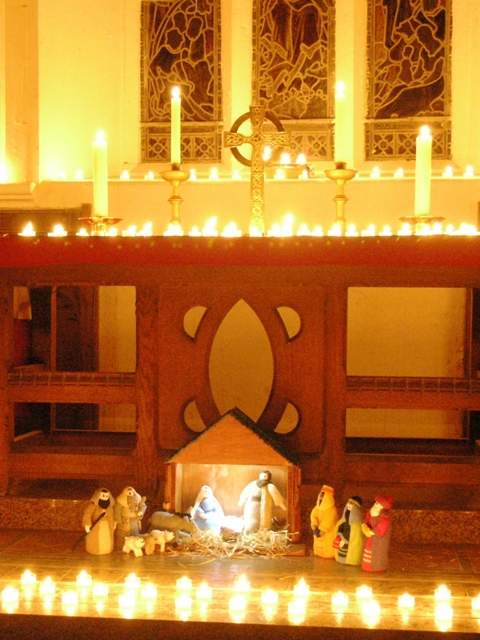 St Tudno's Nativity scene