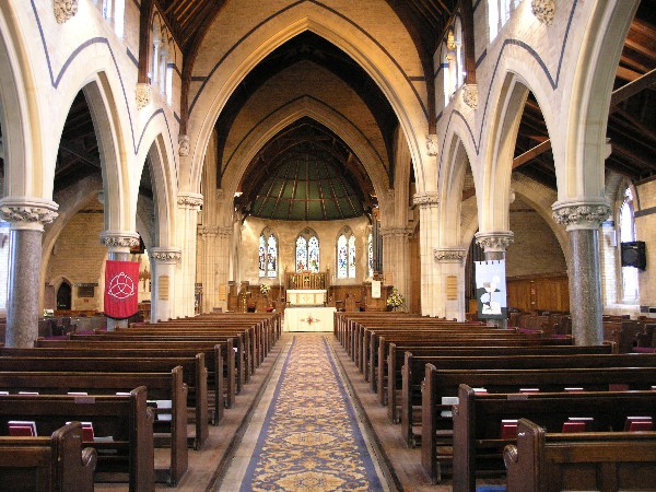 Interior of Holy Trinity Church