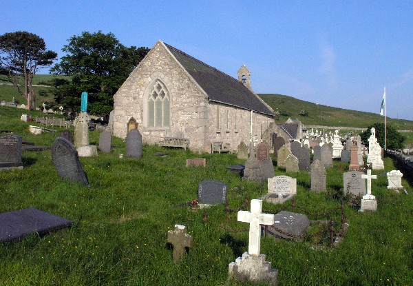 St Tudno's churchyard